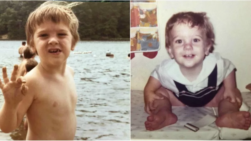 Image: Chris Parente during his formative years.