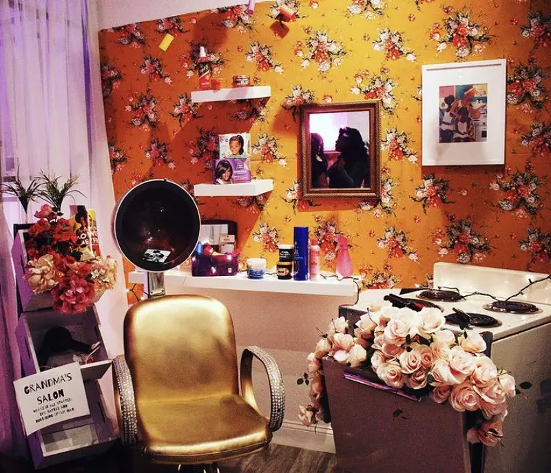 Image: "Grandma's Kitchen," by Charlie Billingsley, part of the interactive Museum for Black Girls.