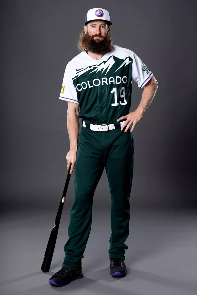 Image: Charlie Blackmon likes to fish.