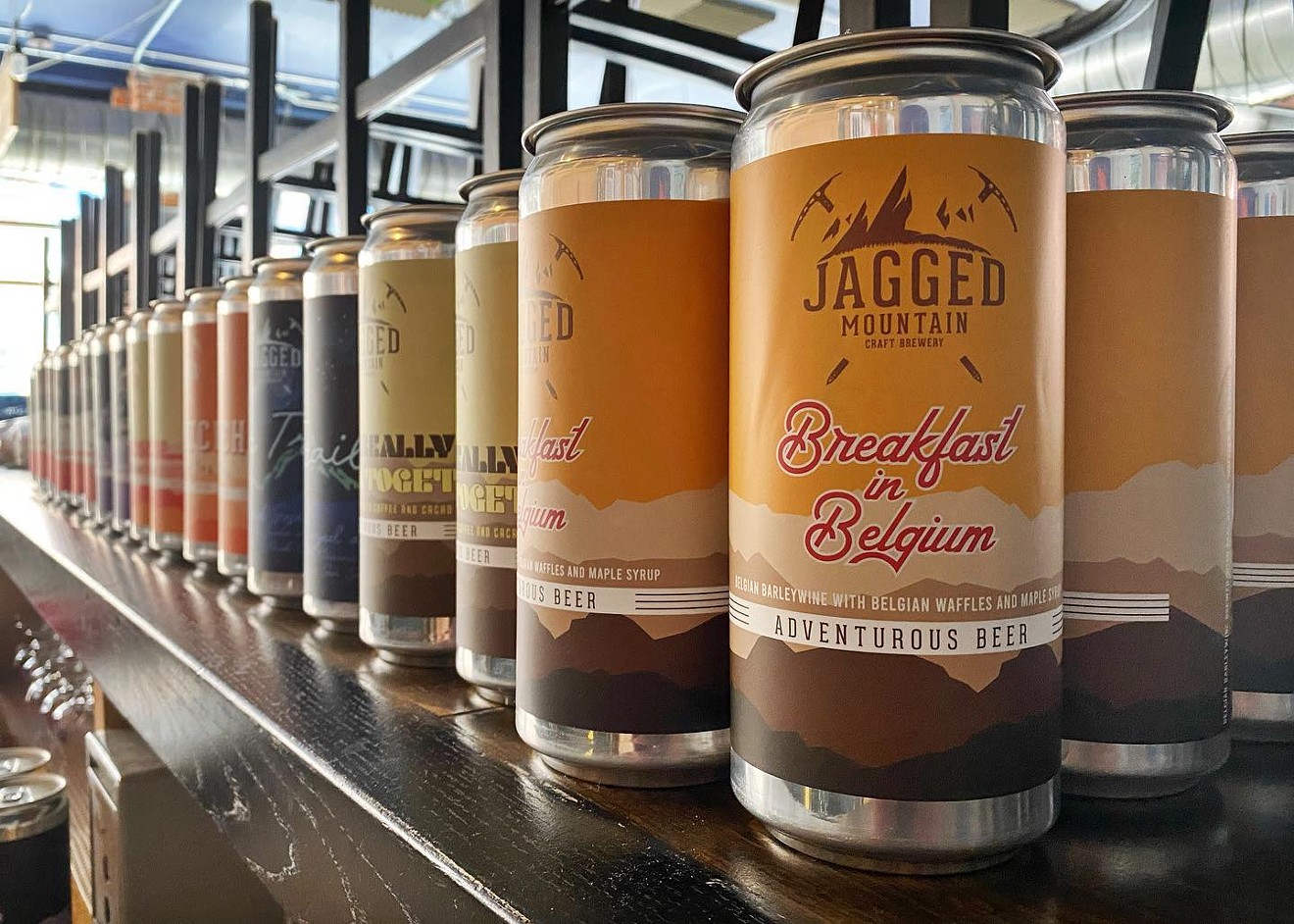 Jagged Mountain Craft Brewery is one of dozens in Denver.