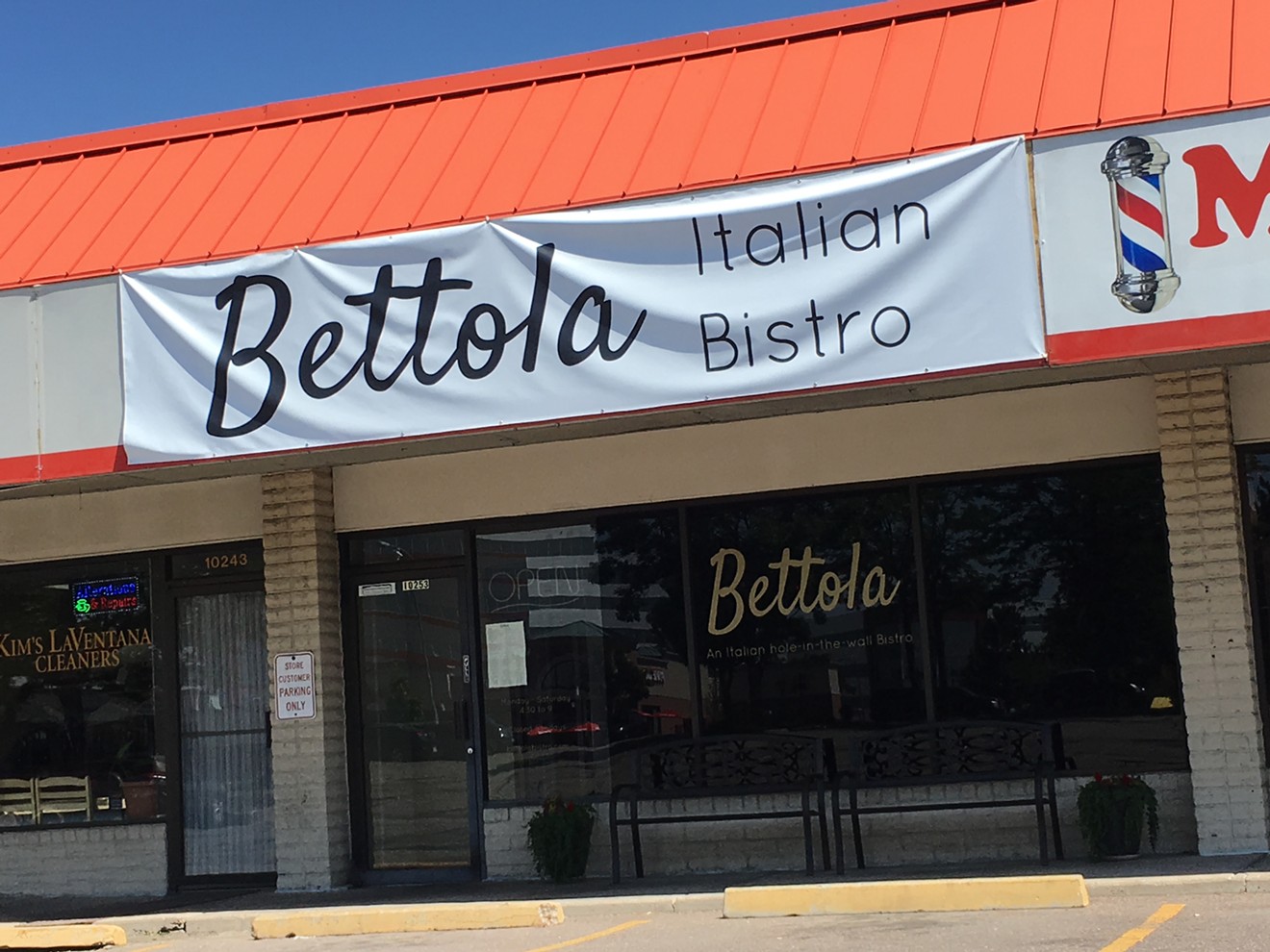 Bettola takes over where Cody's recently moved out on East Iliff Avenue.