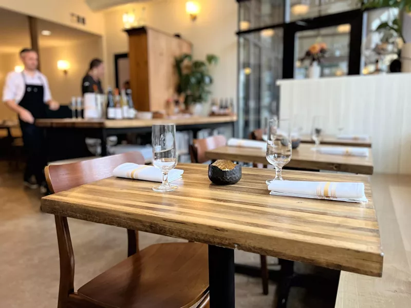 Image: The dining room at Marigold is bright and welcoming.