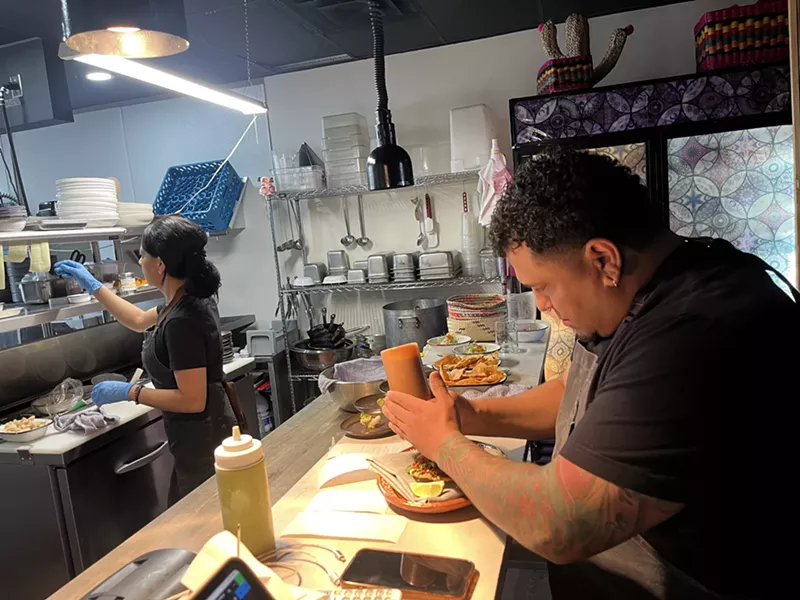 Image: chef in kitchen