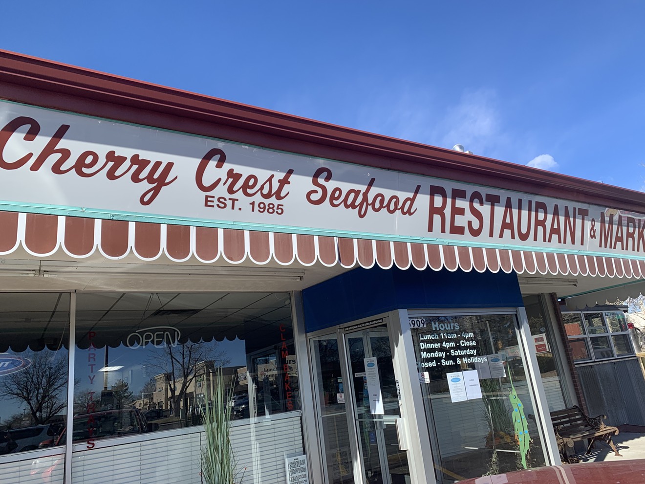 Cherry Crest Seafood Restaurant & Market closed December 3.