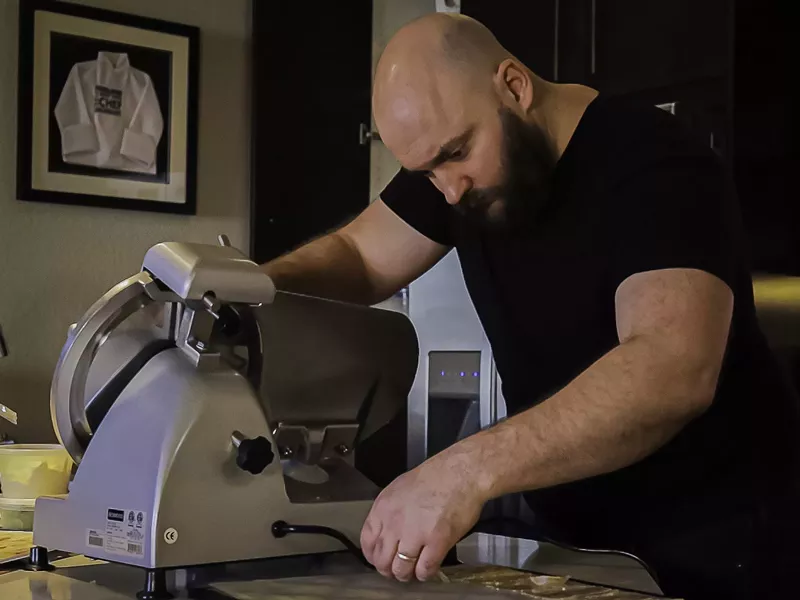 Image: Chef Jacob Bickelhaupt is now cooking in Denver with his Konro private dinners.