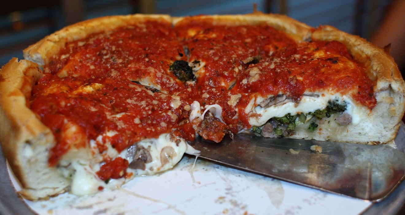 Chicago-style pizza from Giordano's sparks many pizza arguments. We suggest just eating it.
