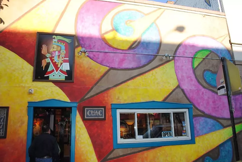 Image: CHAC Gallery on Santa Fe Drive, in better times.