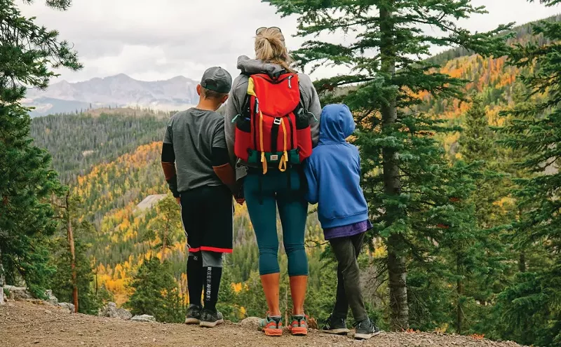 Image: The author wrote the book on Hiking With Kids.