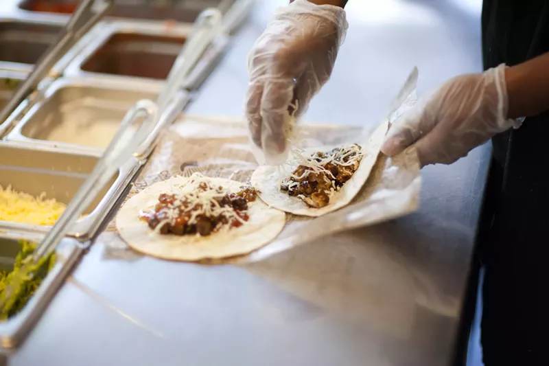 Image: All of Chipotle's tortillas are now free of preservatives and artificial ingredients.