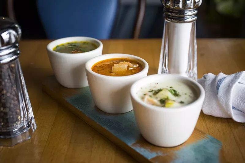 Image: There's not much time left to sample the chowder at Chowder Room.