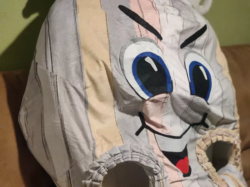 Image: Chowdy Doody, the half-clam, half-buck Chowdermeister mascot is being auctioned off for charity.