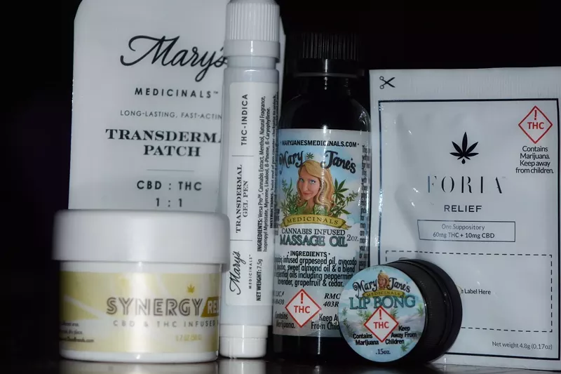 Image: Cannabis-infused topicals span a wide variety of products.