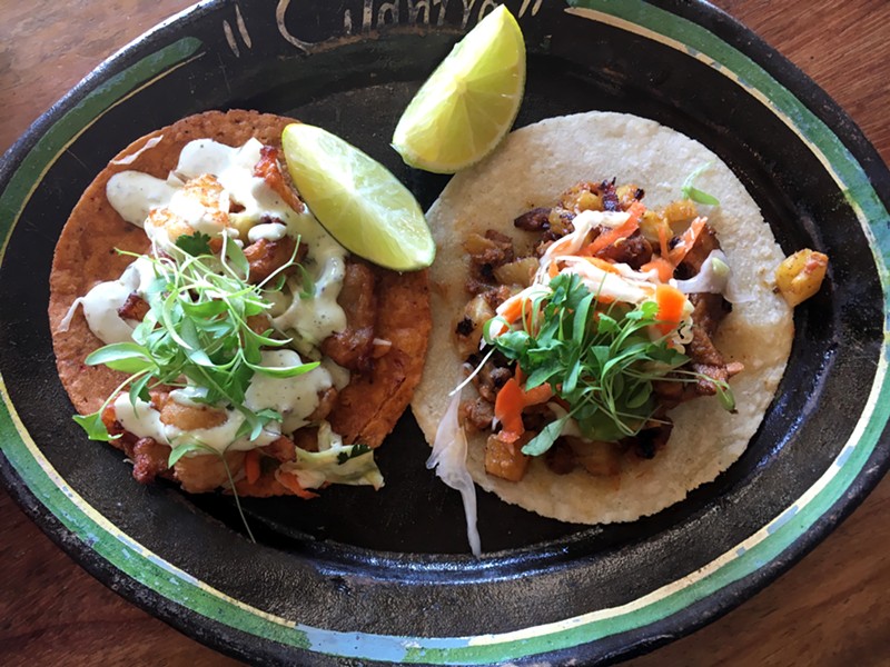 Cilantro's menu is heavy on the tacos, but will soon add other dishes.