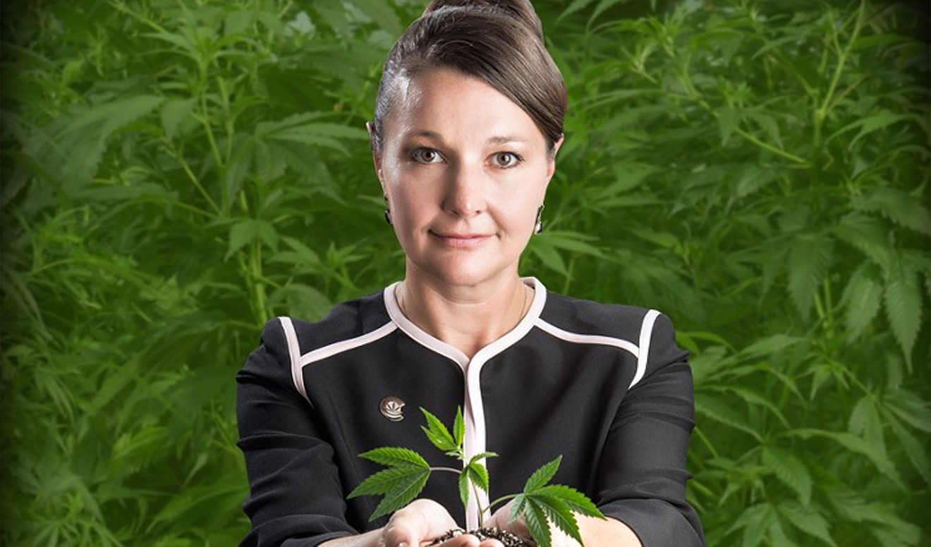 Cindy Sovine was lobbying at the State Capitol for health care before turning her attention to cannabis.