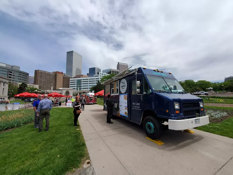 Image: Lunch breaks (and Civic Center Eats) are back.