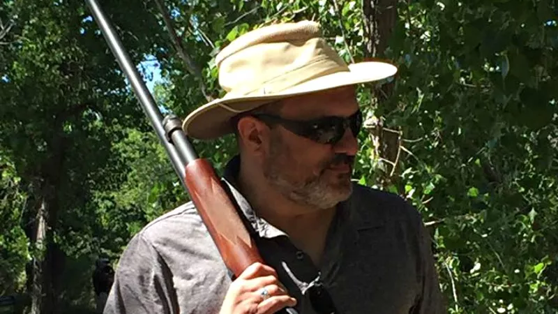 Image: A photo of the Independence Institute's Jon Caldara from his Facebook page.