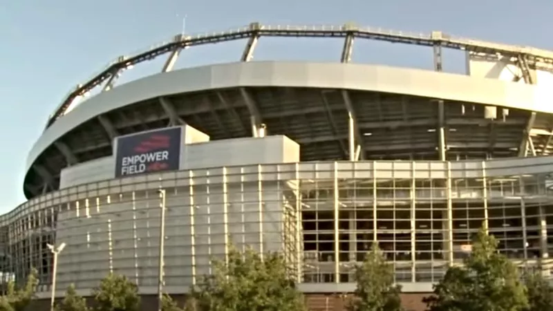 Image: The Denver Broncos have received approval to admit as many as 5,700 fans to the September 27 game at Mile High.