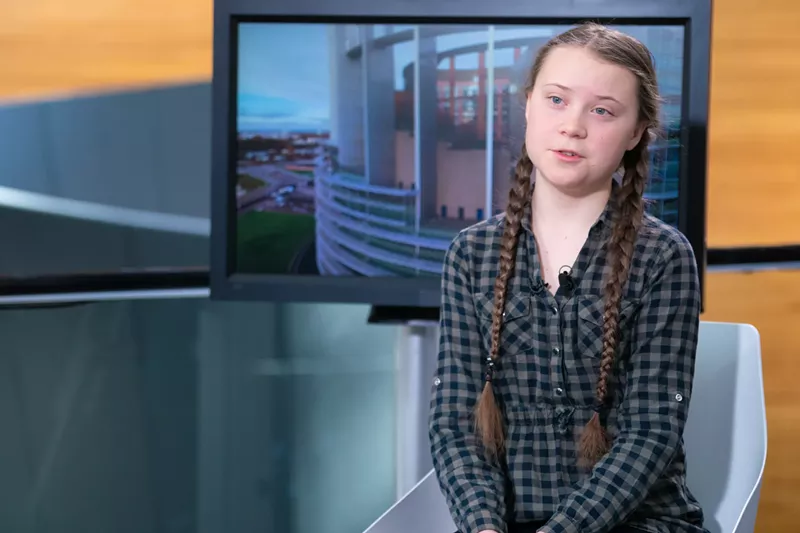 Image: Greta Thunberg, a sixteen-year-old Swedish climate activist, has inspired a wave of youth-led climate activism around the globe.