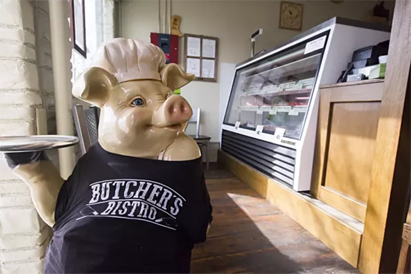 Image: This is how Butcher's Bistro looked when it opened in 2014.