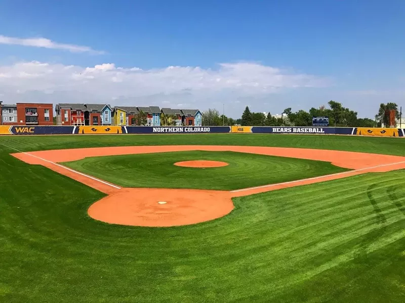 Image: The college baseball season is over for University of Northern Colorado.
