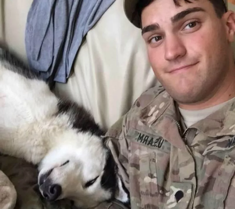 Image: A 2015 Facebook photo of Collin Zak and a friend.