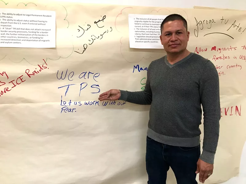 Image: Jorge Velasquez is a TPS holder from El Salvador and has lived in Colorado for two decades.