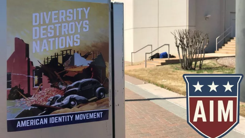 Image: An image from the still-active American Identity Movement Twitter account.