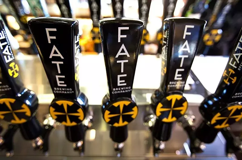 Image: Fate Brewing closed Monday.