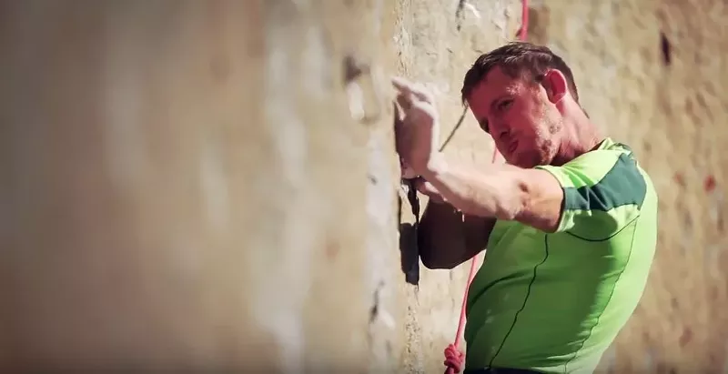 Image: Tommy Caldwell on Yosemite's Dawn Wall.