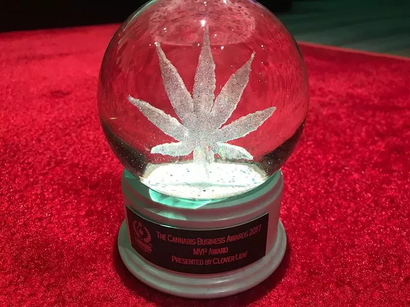 Image: The Cannabis Business Awards are held annually in Denver to honor industry and advocacy achievements.