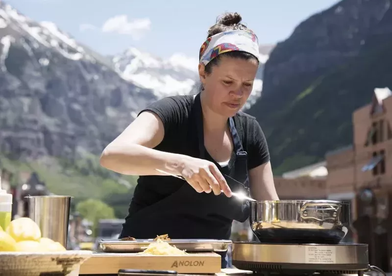 Image: Bar Dough executive chef Carrie Baird was one of four finalists on Top Chef Colorado.