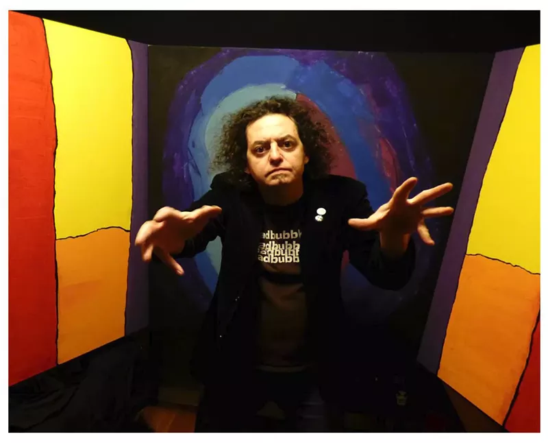 Image: Arlo White channels the weird.