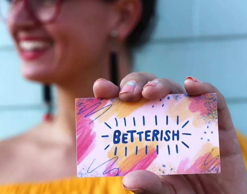 Image: Creative entrepreneur Emily Hope Dobkin thinks the world can be a betterish place, through community connections.