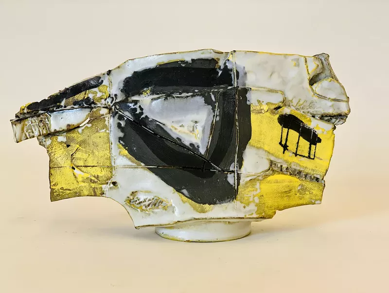 Image: These days, artist and gallerist Mary Mackey is venturing into ceramic art.