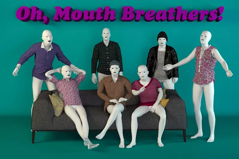 Image: Poster for Ryan Wurst’s infinite sitcom Oh, Mouth Breathers.