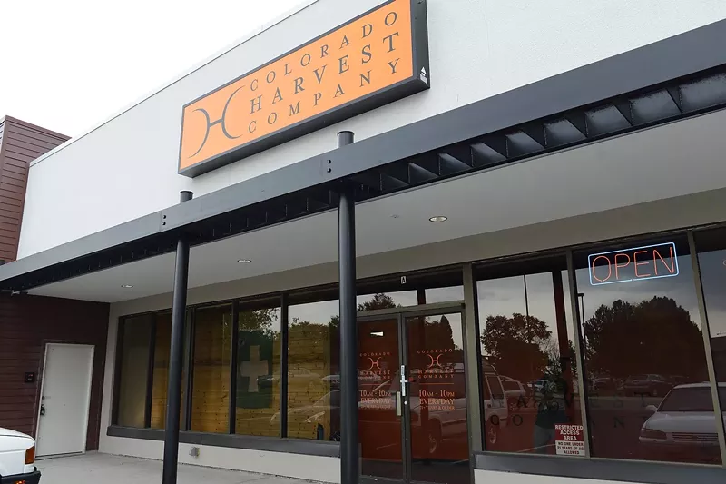 Image: Colorado Harvest Company's location on Yale Avenue (seen here) will remain its only store in Aurora.