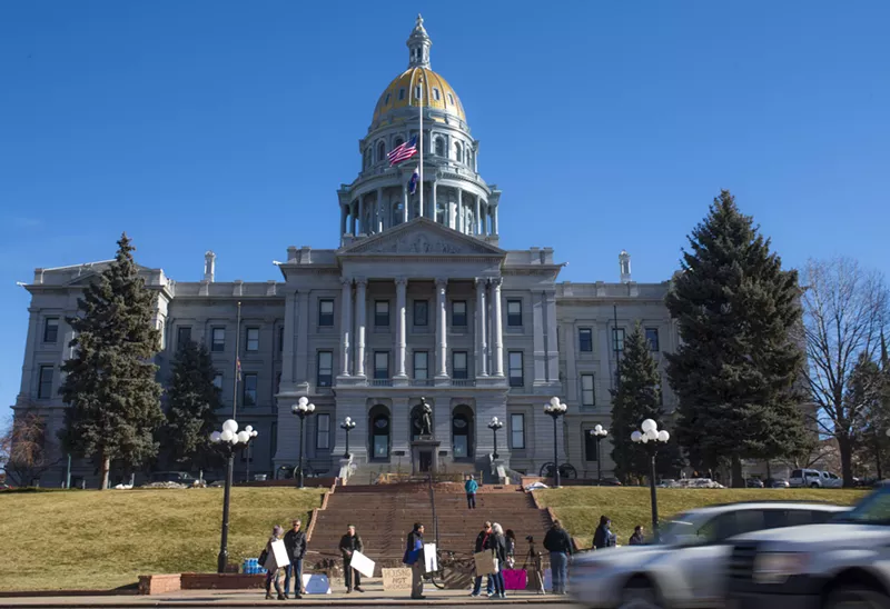 Image: Colorado's legislature has been suspended since March 14.