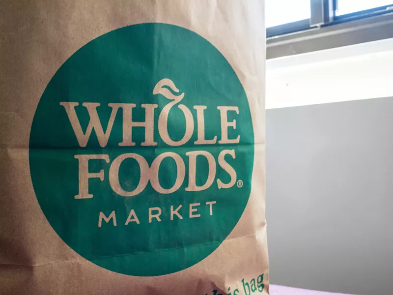 Image: whole foods paper grocery bag