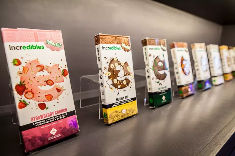 Image: incredibles THC chocolate bars