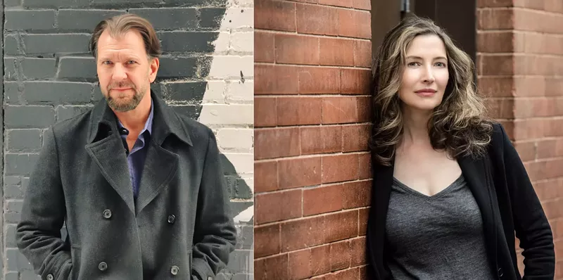 Image: Carter Wilson and Barbara Nickless are both headed to Tattered Cover.