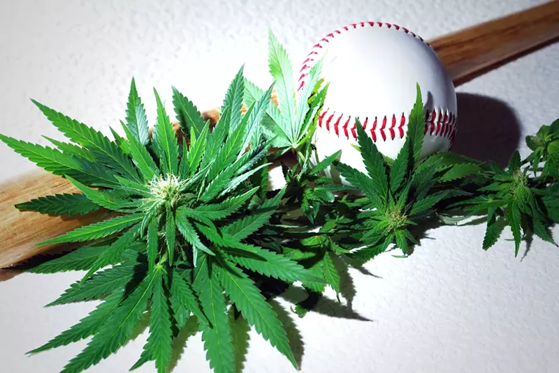 Image: When it comes to cannabis nowadays, more athletes are playing ball.