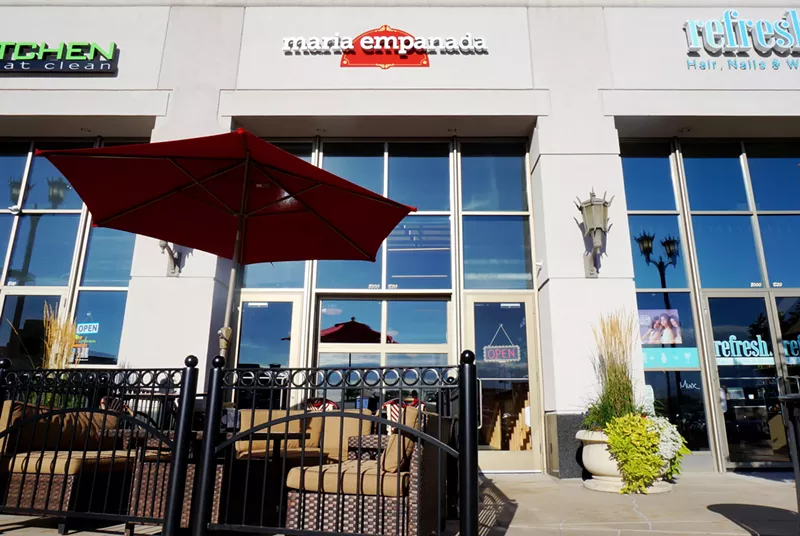Image: Both locations of Maria Empanada, including the new one in the Tech Center, will be closed tomorrow.