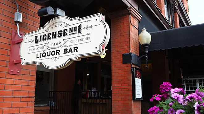 sign outside old bar