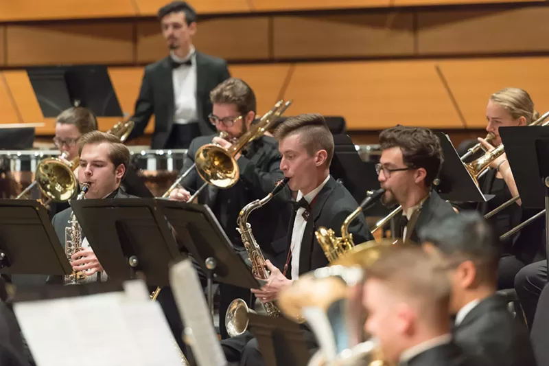 Image: Colorado State University's Wind Symphony.
