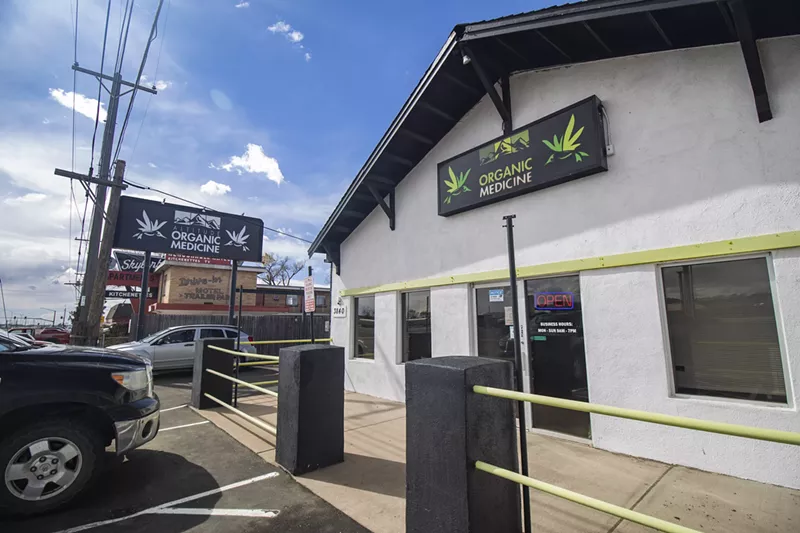 Image: If Colorado Springs voters approve recreational pot sales, over 100 dispensaries could join a new market.