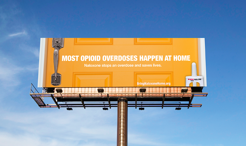 This month, you might see billboards urging anyone who lives with someone using opioids or who uses opioids themselves to purchase the life-saving drug naloxone.