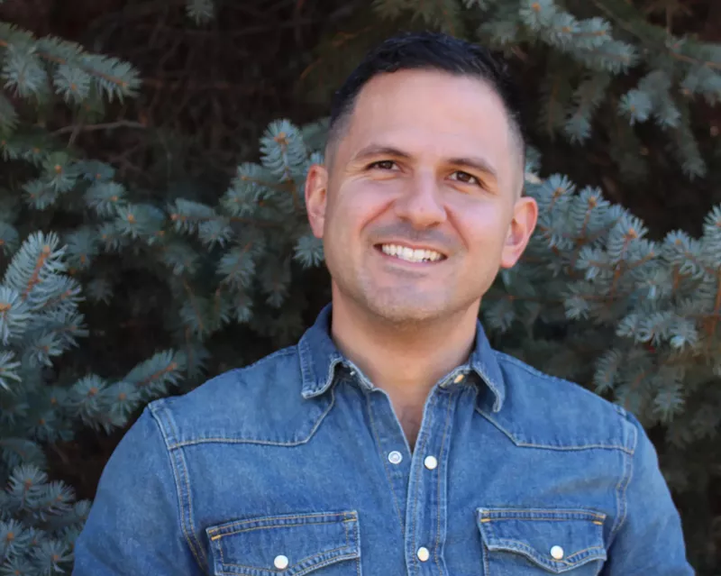 Image: Shad Murib, chair of the Colorado Democratic Party