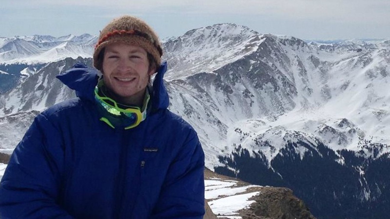 Jake Lord shared this photo in February along with the caption, "Top of Mt. Columbia. First winter 14er!"