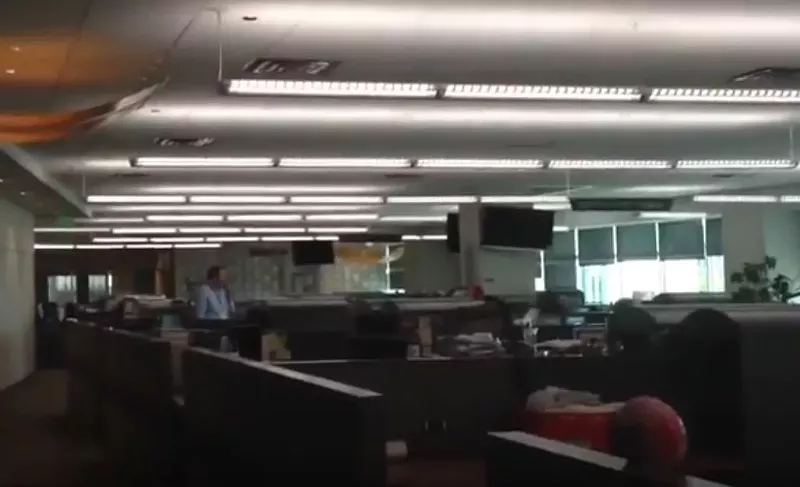 Image: The newsroom that reporters for the paper will be leaving over the next few weeks.