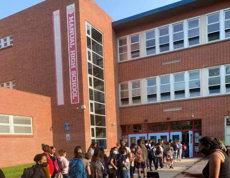 Image: McCauliffe Manual Middle School is part of the Northeast Denver Innovation Zone